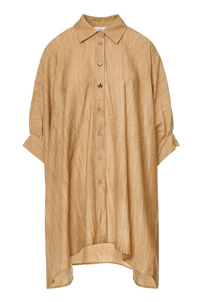Oversized striped shirt