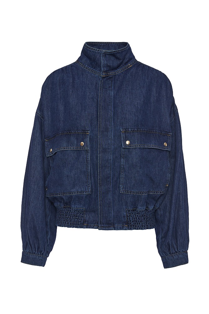 Jachetă bomber din denim
