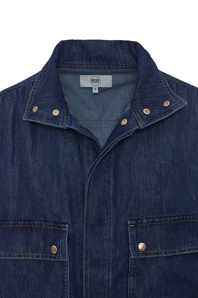 Jachetă bomber din denim