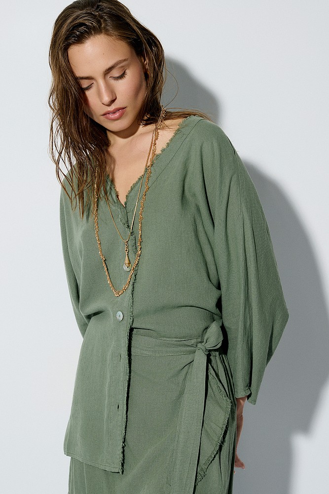 Kaftan cu in