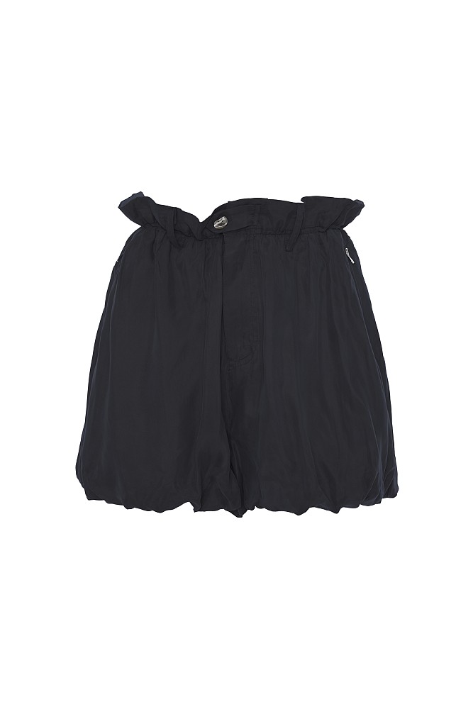 High-waisted balloon shorts