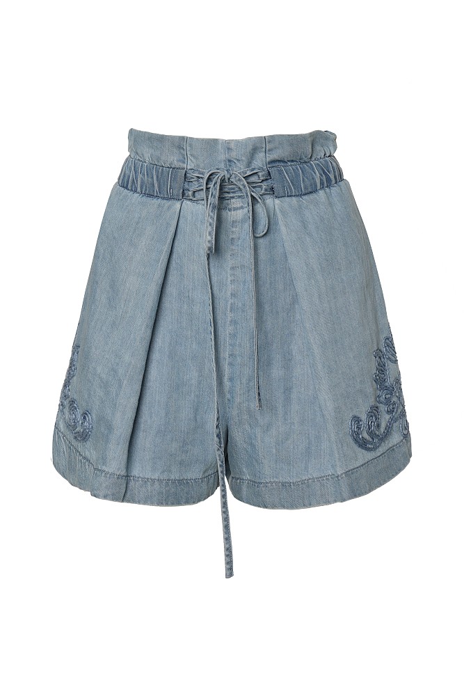 Shorts bordados