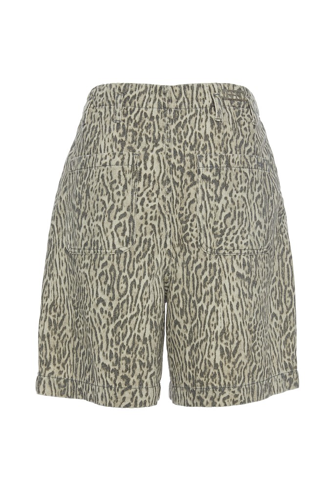 Pantaloni scurți Kora cu animal print
