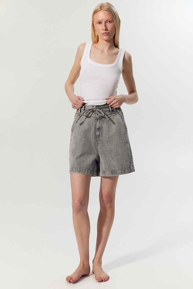 Vickie denim shorts