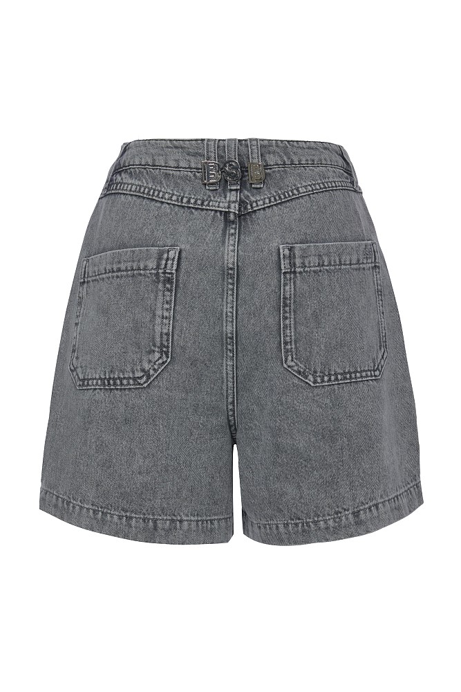 Denim σορτς με τσέπες