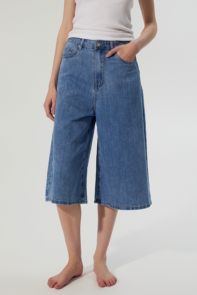 Amelia βερμούδα wide leg