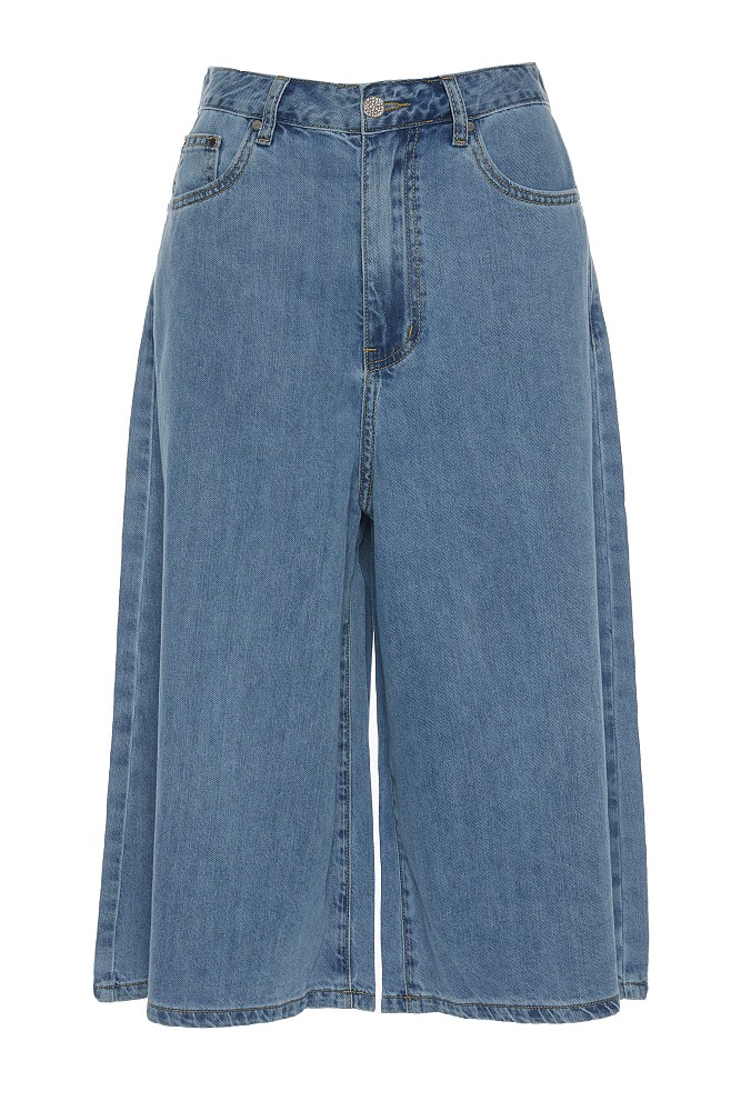 Amelia βερμούδα wide leg