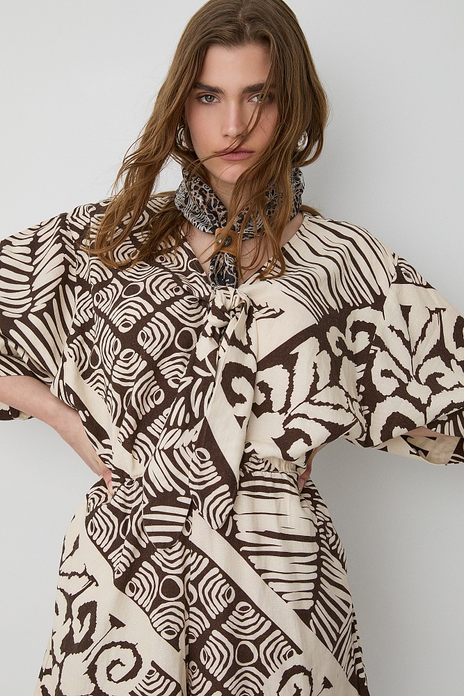 Printed playsuit