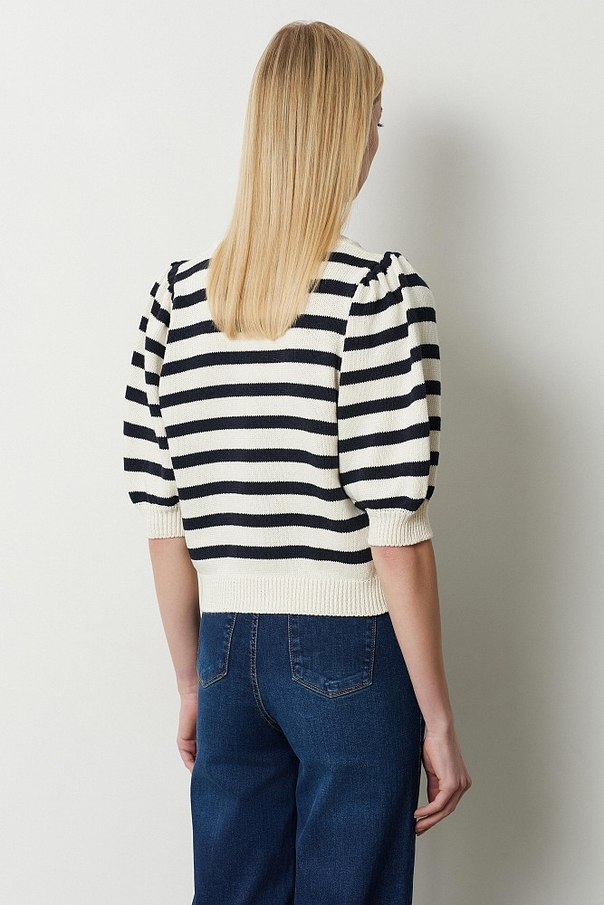 Striped sweater 3/4