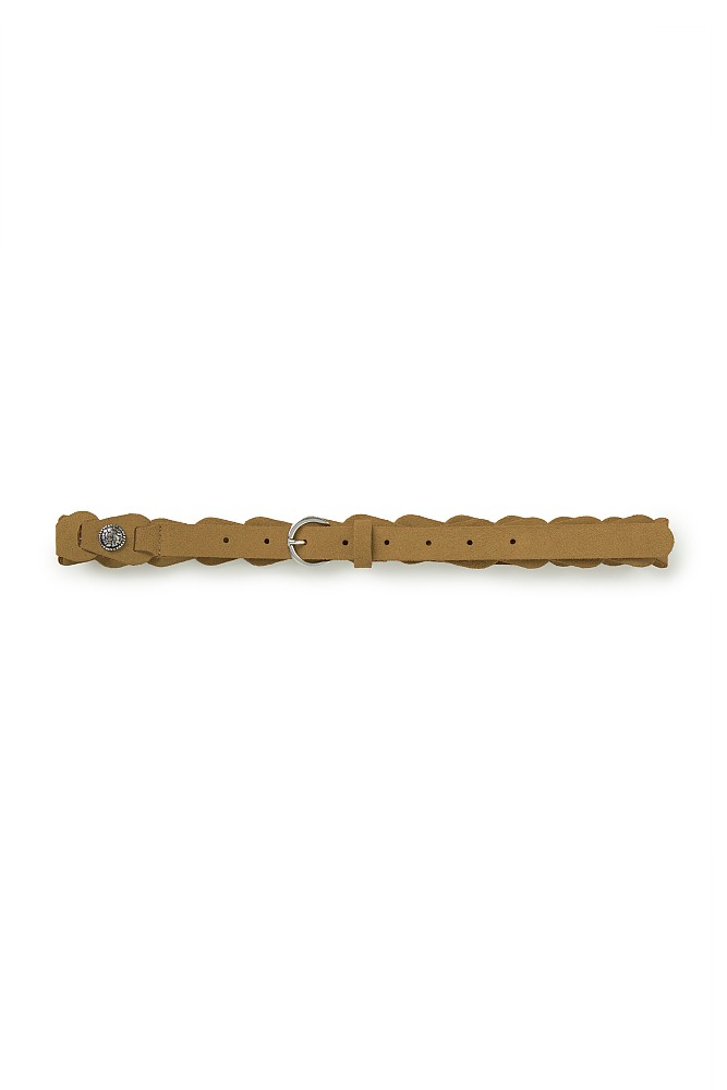 Cinturón de ante con dijes