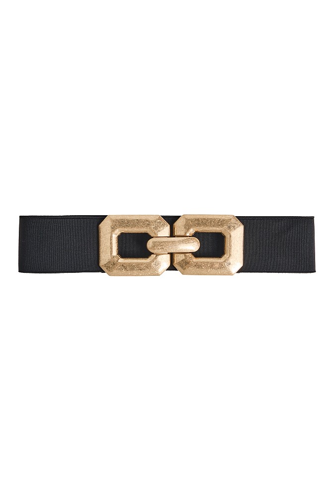 Wide elasticated betl with buckle