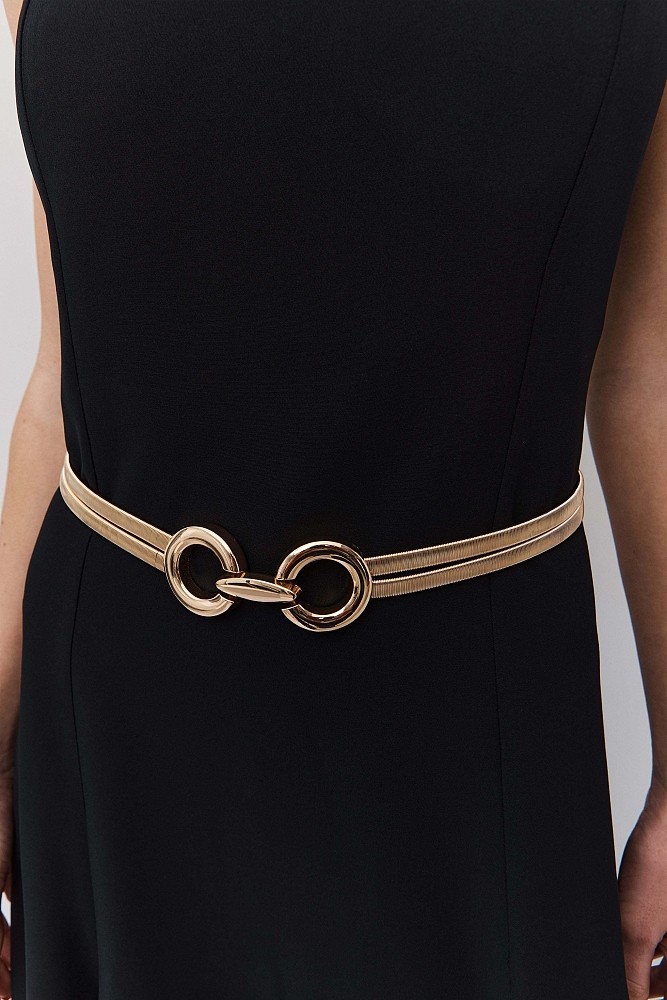 Metal belt with hoops | BSB Fashion