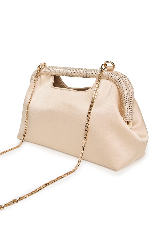 Purse in satin look