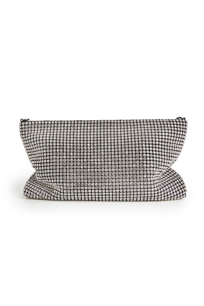 Purse with rhinestones