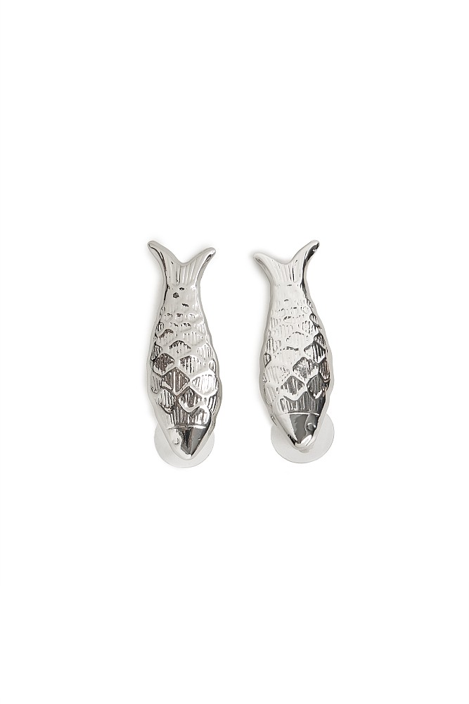 Fish-shapped earrings