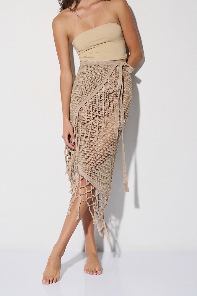 Pareo tejido de lurex