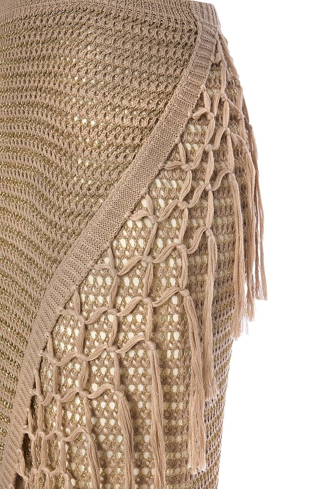 Pareo tejido de lurex