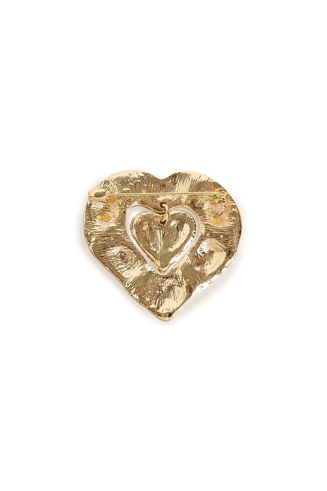 Heart shape pin