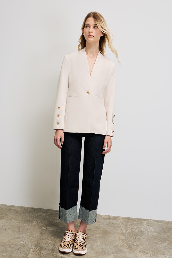 Sacou cu nasturi aurii