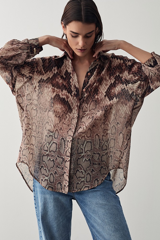 Animal print shirt