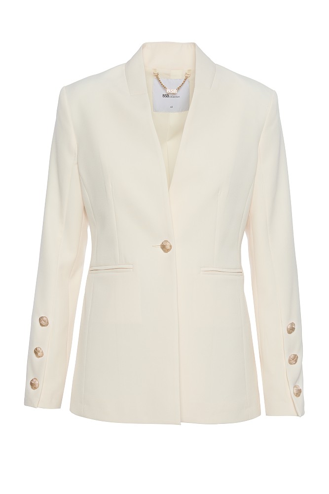 Blazer with buttons