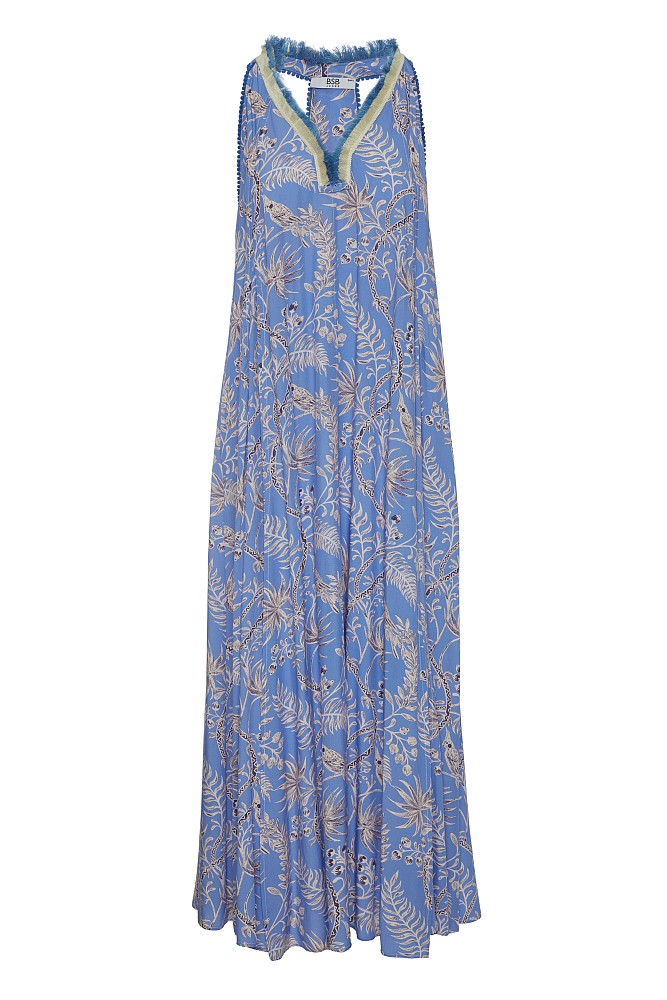 Maxi printed dress