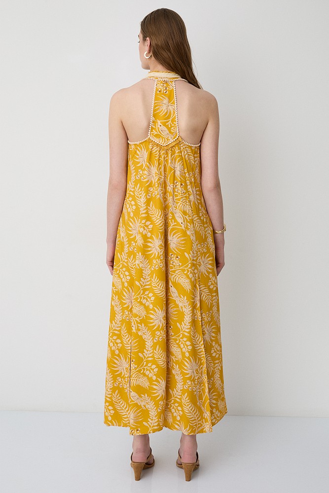 Rochie lungă cu print