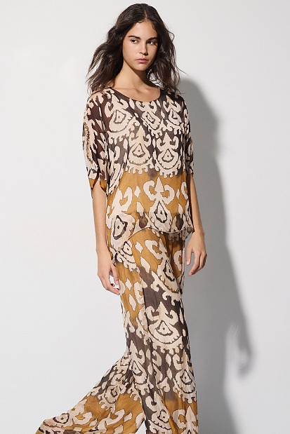 Printed blouse