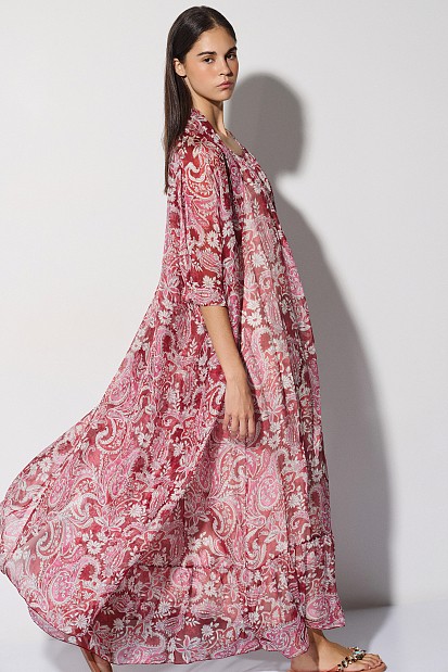 Printed kaftan