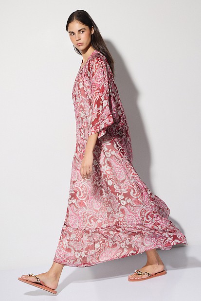 Printed kaftan