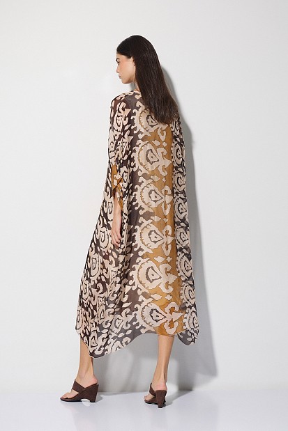 Maxi printed dress