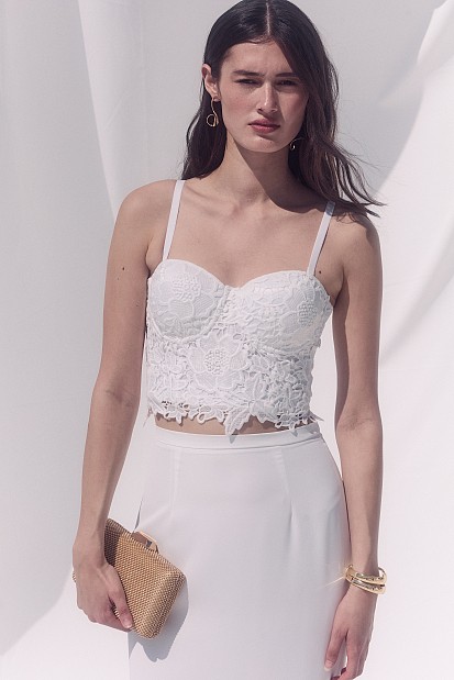 Broderie μπούστο - Gold Label
