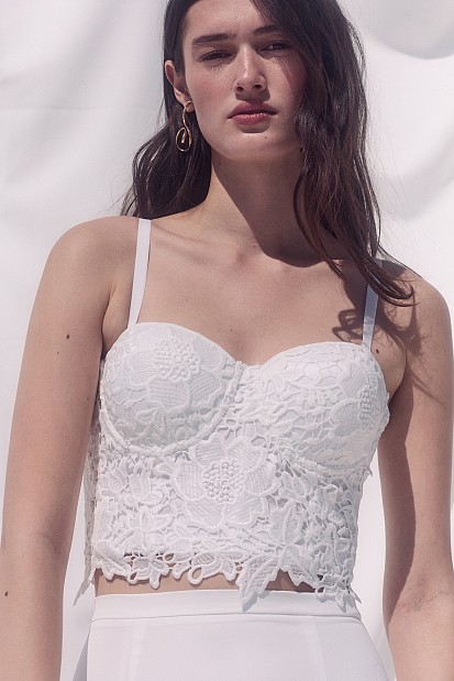 Broderie μπούστο - Gold Label