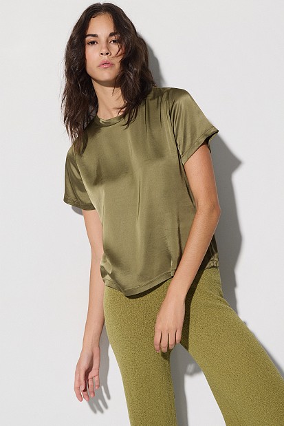 Satin blouse