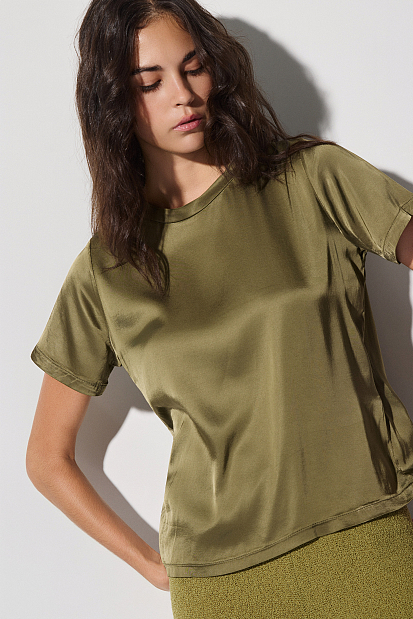 Satin blouse