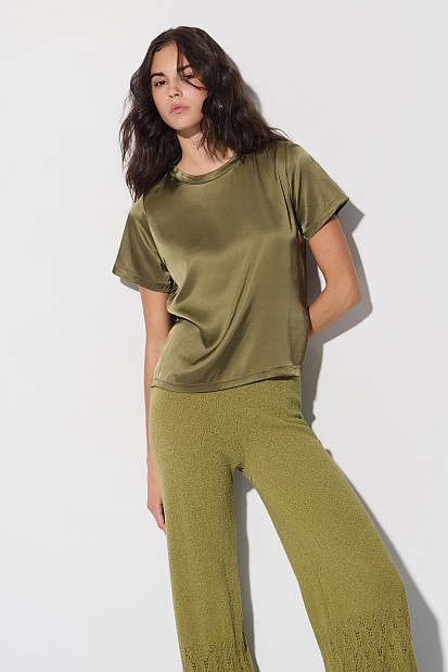 Satin blouse