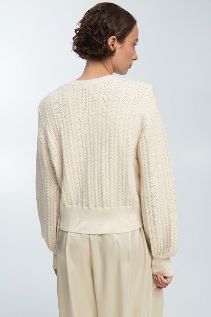 Кnit cardigan with jewel buttons