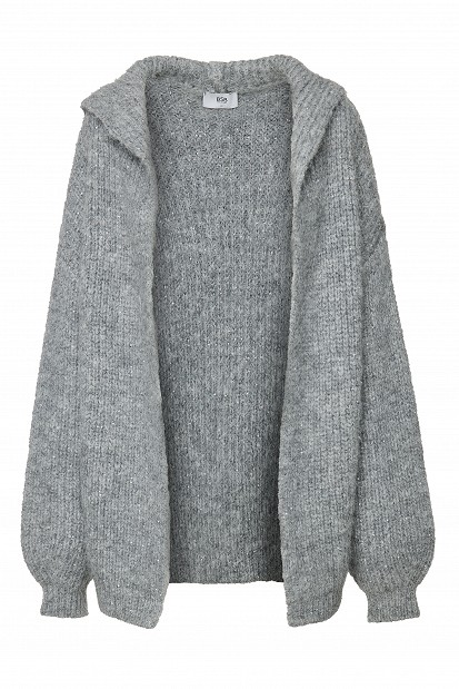 Sequin knit cardigan