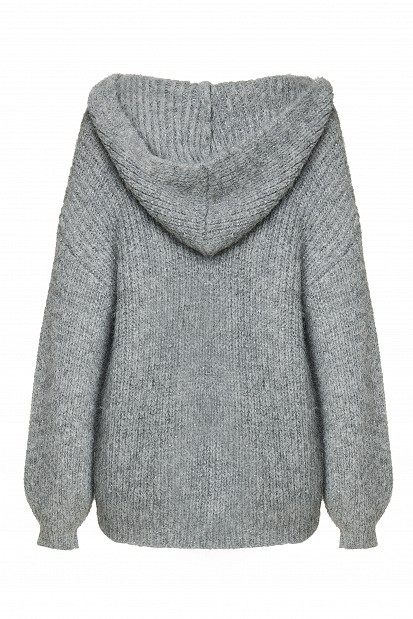 Sequin knit cardigan