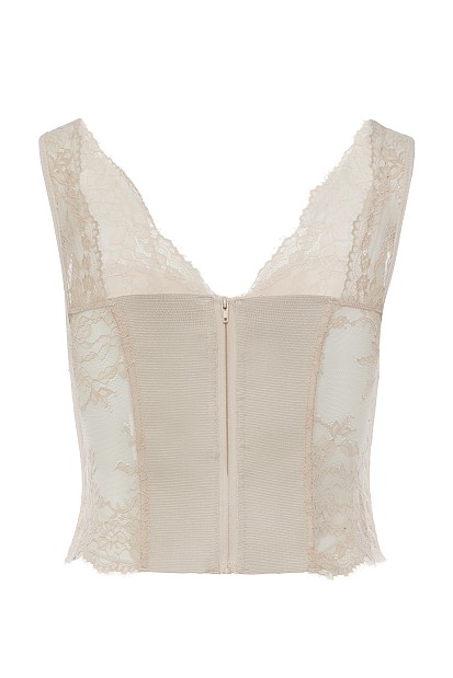 Lace bodice