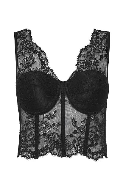 Lace bodice