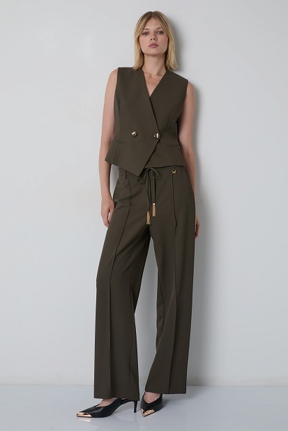 Double-breasted waistcoat