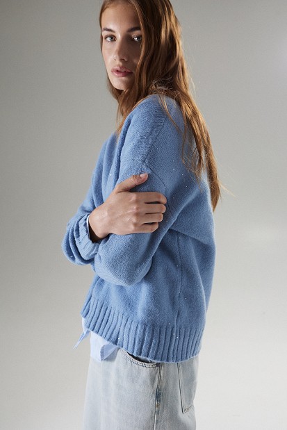 Sequin sweater