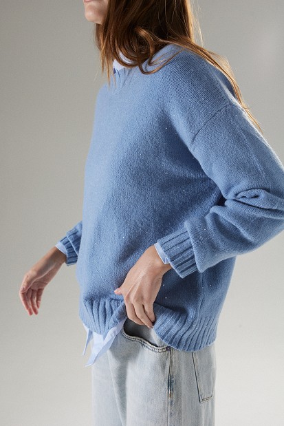 Sequin sweater