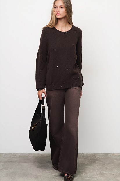 Sequin sweater