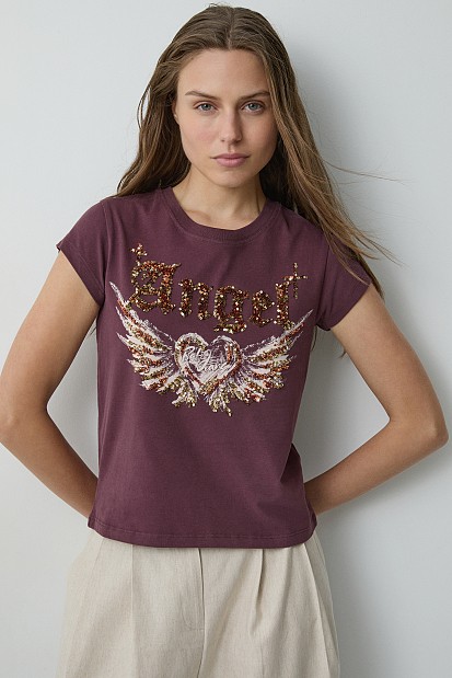 T-shirt με τύπωμα