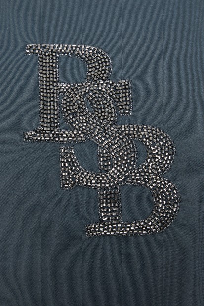 Tricou din bumbac cu logo BSB