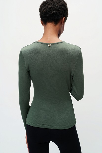Gathered blouse