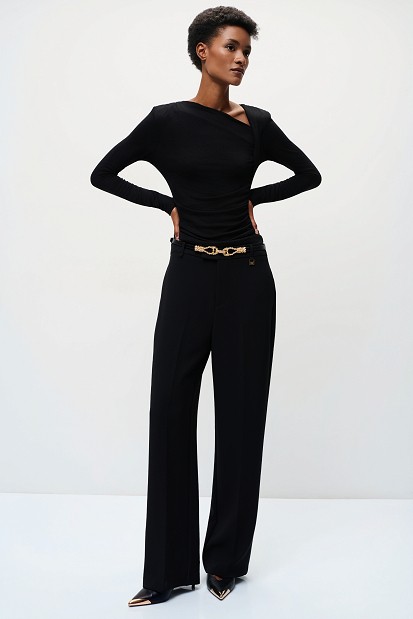 Gathered blouse
