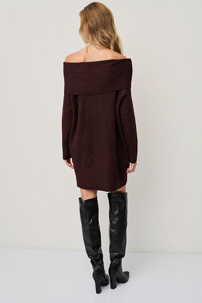 Knitted mini dress